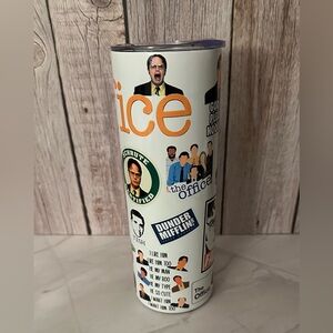 Office Comedy Inspired Tumbler | Funny Workplace Sitcom Cup | Reusable Drinkware